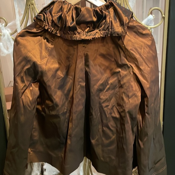 St. John for Nordstrom bronze jacket medium formal classy elegant 8-10 - Picture 5 of 5